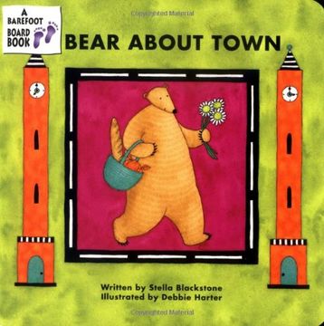 portada Bear About Town (a Barefoot Board Book) (in English)