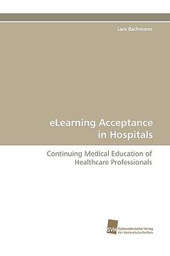 portada elearning acceptance in hospitals (en Inglés)