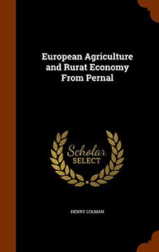 portada European Agriculture and Rurat Economy From Pernal