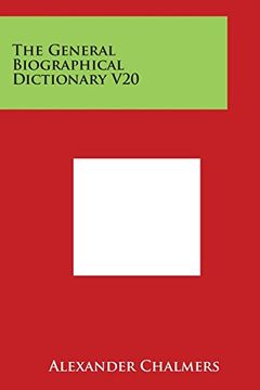 portada The General Biographical Dictionary V20