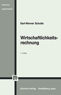 portada Wirtschaftlichkeitsrechnung (en Alemán)