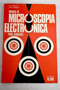 portada Manual de Microscopía Electrónica Para Biólogos