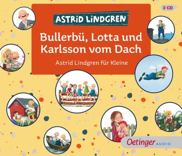 portada Bullerbü, Lotta und Karlsson vom Dach (in German)