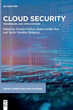 portada Cloud Security: Techniques and Applications (Smart Computing Applications) (in English)