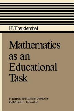 portada Mathematics as an Educational Task (en Inglés)