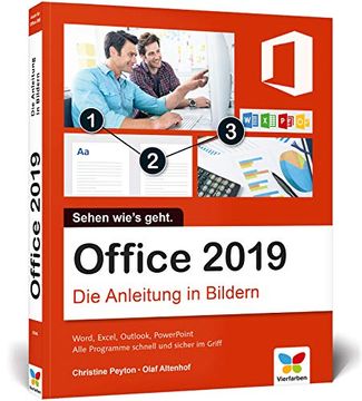 portada Office 2019: Die Anleitung in Bildern. Komplett in Farbe. Ideal für Alle Einsteiger, Auch Senioren (in German)