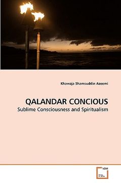 portada qalandar concious (en Inglés)