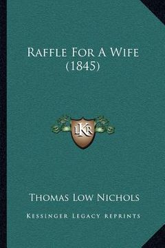 portada raffle for a wife (1845)