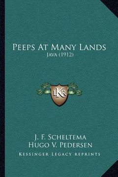 portada peeps at many lands: java (1912)