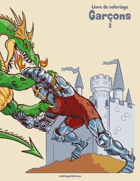 portada Livre de coloriage Garçons 2 (en Francés)