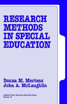 portada research methods in special education (en Inglés)
