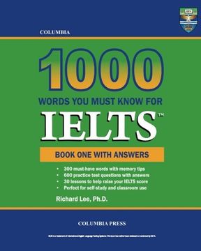 portada Columbia 1000 Words You Must Know for IELTS: Book One with Answers: Volume 1