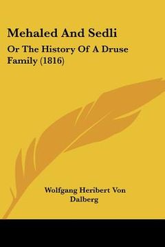 portada mehaled and sedli: or the history of a druse family (1816) (in English)
