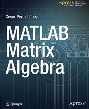 portada Matlab Matrix Algebra (Matlab Solutions) (en Inglés)