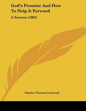 portada god's promise and how to help it forward: a sermon (1883) (in English)