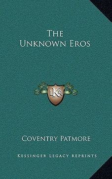 portada the unknown eros (in English)