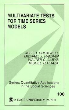 portada multivariate tests for time series models (en Inglés)