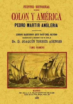 portada Fuentes Históricas Sobre Colón y América (4 Tomos) (in Spanish)