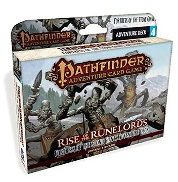 portada Pathfinder Adventure Juego de Cartas: Rise of the Runelords Deck 4 – Fortress de la Piedra Giants Adventur