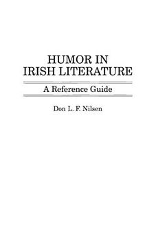 portada Humor in Irish Literature: A Reference Guide (Computers and Medicine) 