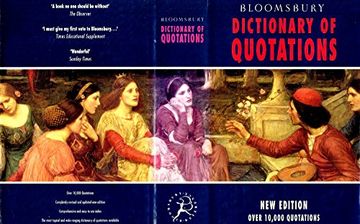 portada Bloomsbury Dictionary of Quotations (en Inglés)