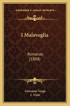 portada I Malavoglia: Romanzo (1888) (in Italian)