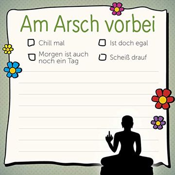 portada Am Arsch Vorbei - Klebezettel (in German)