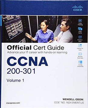 portada Ccna 200-301 Official Cert Guide, Volume 1 