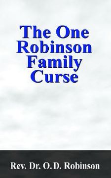 portada the one robinson family curse (en Inglés)