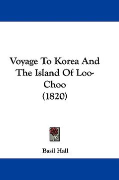 portada voyage to korea and the island of loo-choo (1820) (en Inglés)