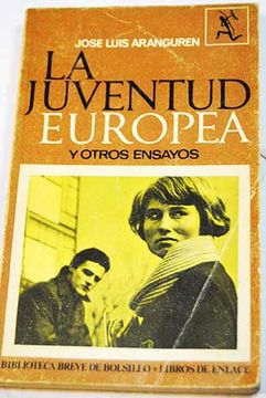 portada La juventud europea y otros ensayos