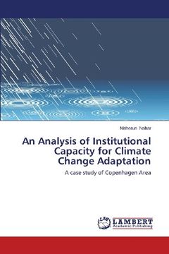 portada An Analysis of Institutional Capacity for Climate Change Adaptation