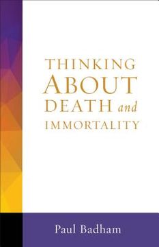 portada Thinking about Death and Immortality (en Inglés)
