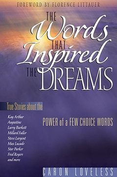 portada the words that inspired the dreams (en Inglés)