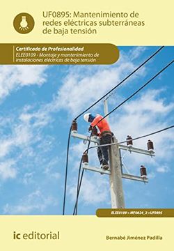 portada Mantenimiento de Redes Electricas Subterraneas d