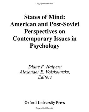 portada States of Mind: American and Post-Soviet Perspectives on Contemporary Issues in Psychology 