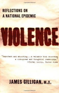 portada Violence: Reflections on a National Epidemic 