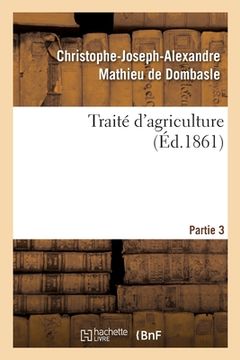 portada Traité d'Agriculture. Partie 3 (en Francés)