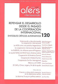 portada Revista Cidob D´Afers 120 Repensar el Desarrollo Desde el Pasado de la Cooperación Internacional (Revista Cidob D'afers Internacionals)
