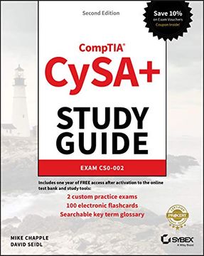 portada Comptia Cysa+ Study Guide Exam Cs0-002 (en Inglés)