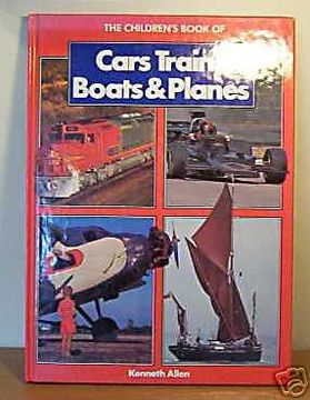 portada Children's Book of Cars, Trains, Boats and Planes (en Inglés)