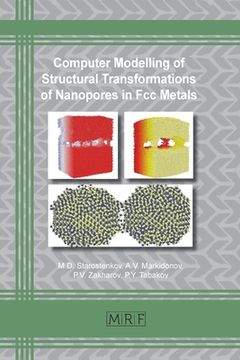 portada Computer Modelling of Structural Transformations of Nanopores in Fcc Metals (en Inglés)
