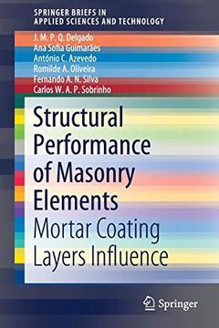 portada Structural Performance of Masonry Elements: Mortar Coating Layers Influence (Springerbriefs in Applied Sciences and Technology) (en Inglés)