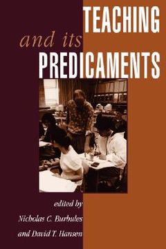portada teachng & its predicamnts pb (en Inglés)