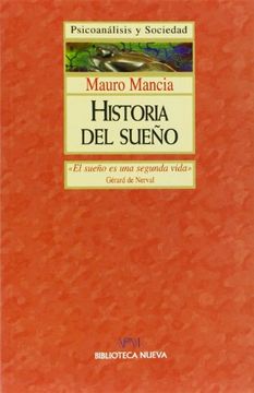 portada Historia Del Sueño (in Spanish)