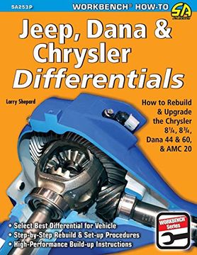 portada Jeep, Dana & Chrysler Differentials: How to Rebuild the 8-1 (en Inglés)
