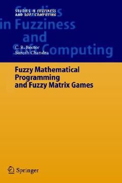 portada fuzzy mathematical programming and fuzzy matrix games