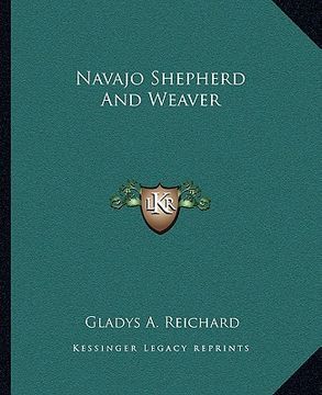 portada navajo shepherd and weaver (en Inglés)
