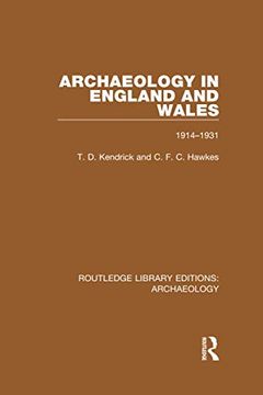 portada Archaeology in England and Wales 1914 - 1931
