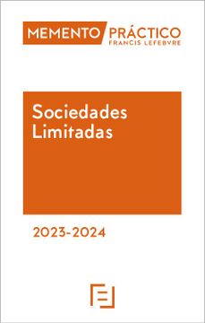 portada Memento Sociedades Limitadas 2023-2024 (in Spanish)
